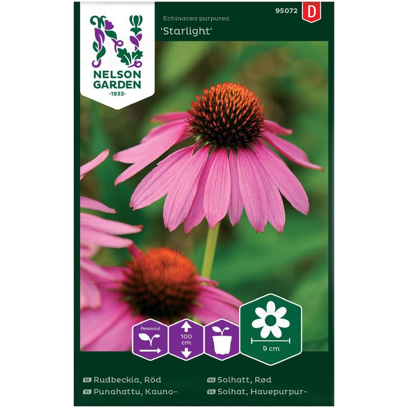 NELSON GARDEN Solhatt rød Starlight | BondeKompaniet