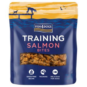 Fish4Dogs Godbit hund trening laksebiter 80 gram