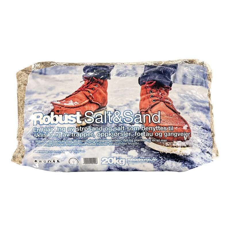 ROBUST Strøsand og salt 20 kg | BondeKompaniet