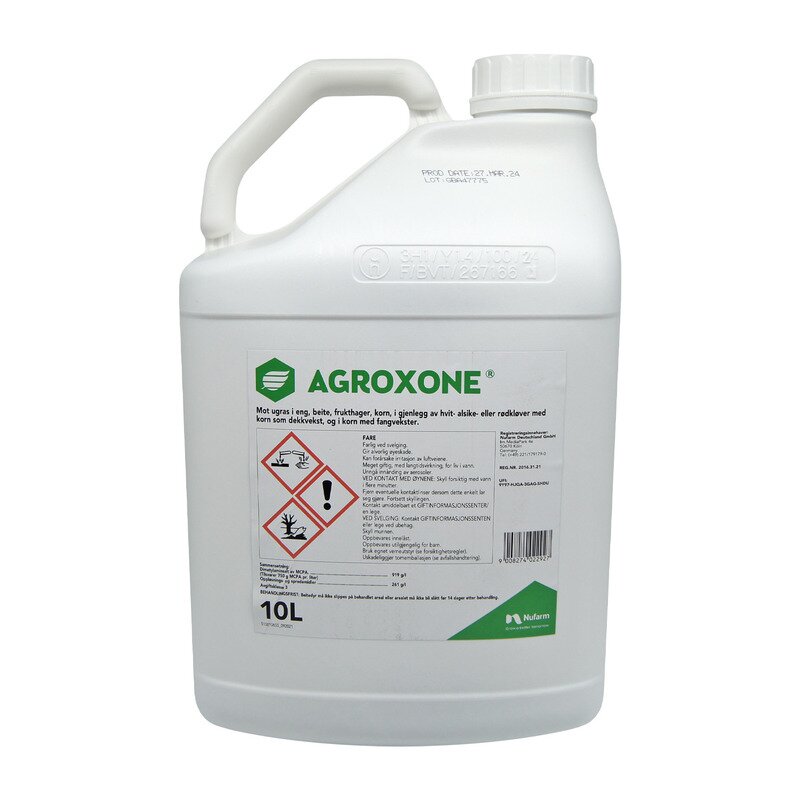 NUFARM Agroxone ugrasmiddel 10 liter | BondeKompaniet