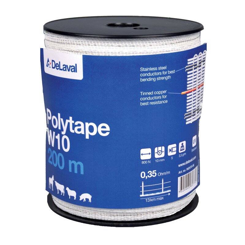 DELAVAL Polyband W10 standard 200 meter | BondeKompaniet
