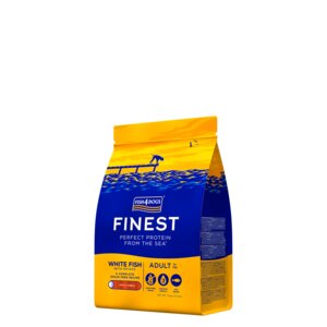 FISH4DOGS Hundefor Finest hvit fisk store biter 12 kg FISH4DOGS Hundefor Finest hvit fisk store biter 12 kg