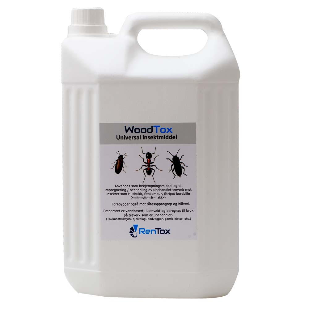 RenTox WoodTox insektmiddel 5 liter