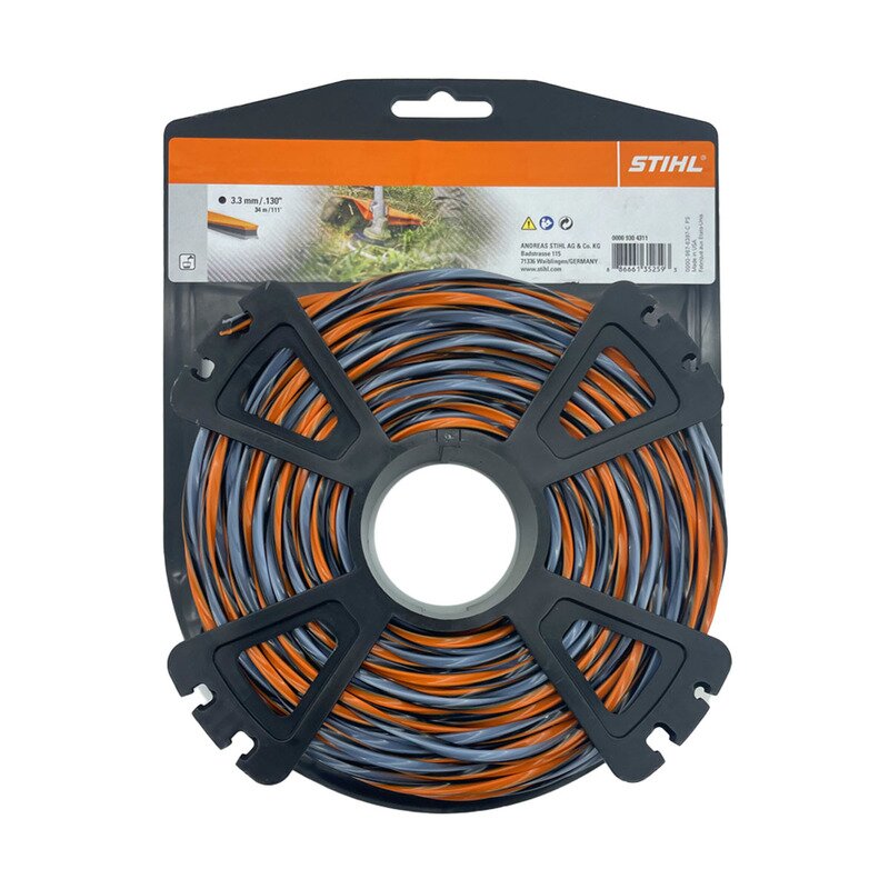 STIHL Trimmetråd 3,3 mm kryssformet High-Tech CF3 PRO | BondeKompaniet