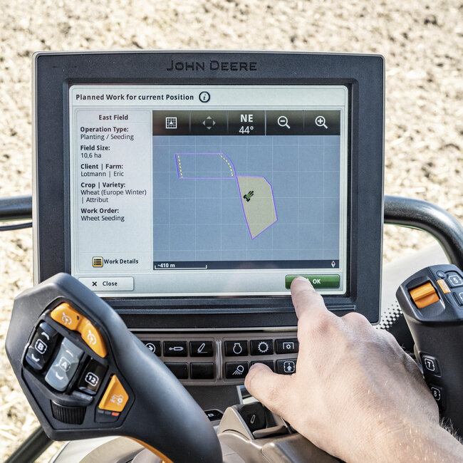 Integrert 1-Click-Go AutoSetup-system som gjør innstillinger raskere og enklere.