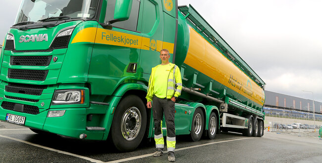 Per Gaute Mileertz, sjåfør hos FKRA