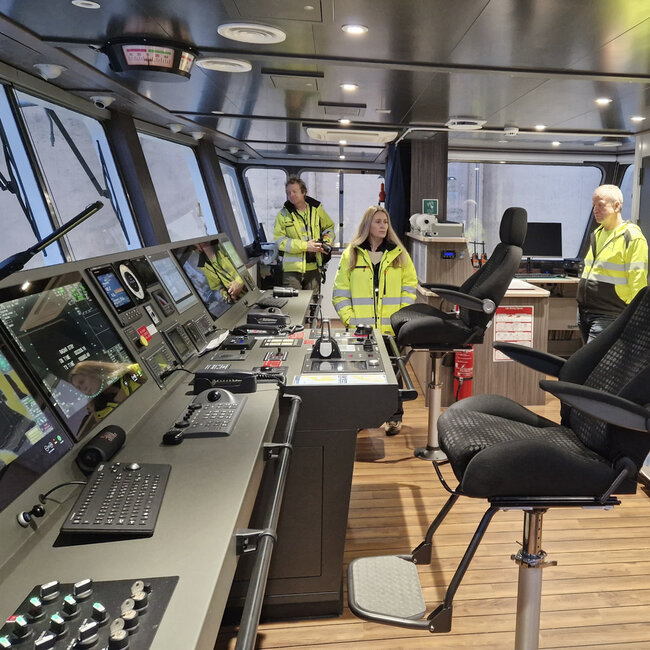 M/V Hagland Pioneer - hybridskip med grønn teknologi.