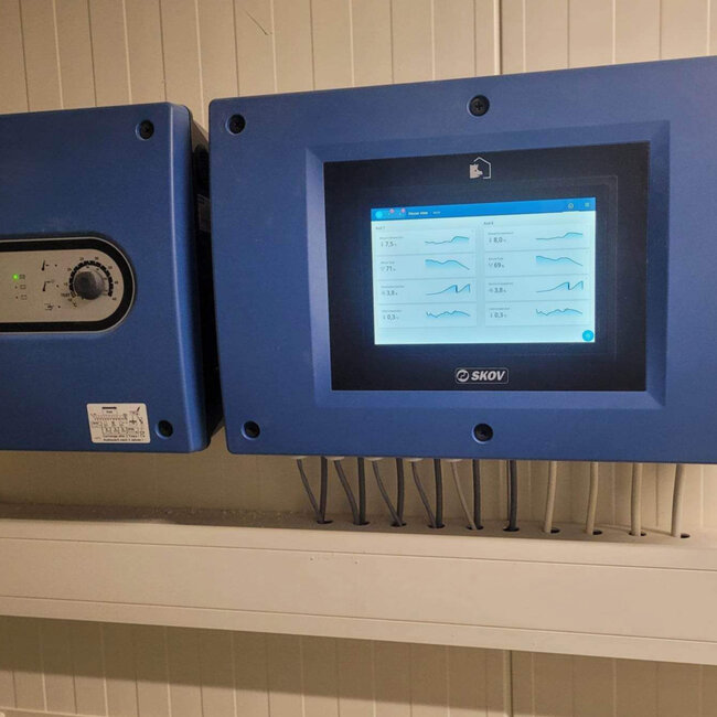 Ventilasjonsanlegg.