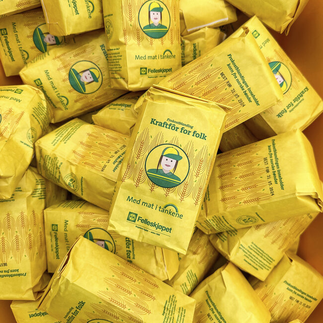 Kraftfor for folk - vi deler ut gratis frokostblanding!