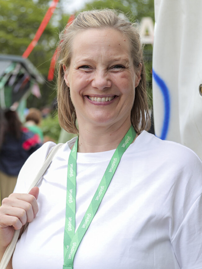 Maren Skjelde, daglig leder Gladmat AS.