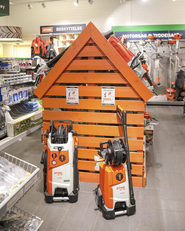 Produkter fra Stihl.