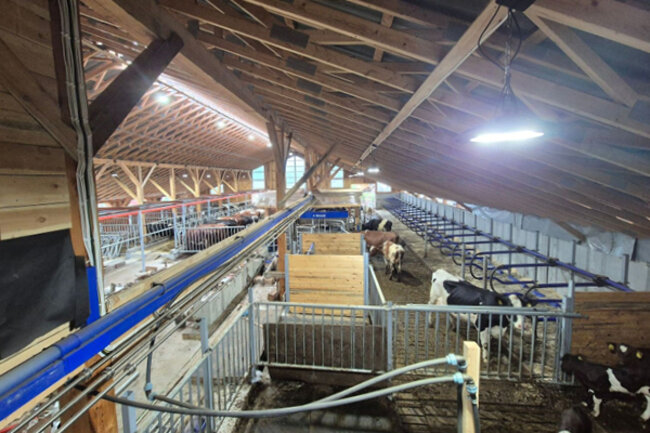 FKRA har levert utatyr til nytt VMS melkefjøs hos Jørn Strand i Vindafjord kommune.