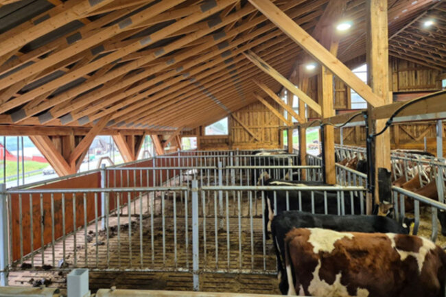 FKRA har levert utatyr til nytt VMS melkefjøs hos Jørn Strand i Vindafjord kommune.