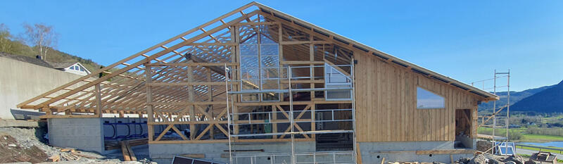 FKRA har levert utatyr til nytt VMS melkefjøs hos Jørn Strand i Vindafjord kommune.