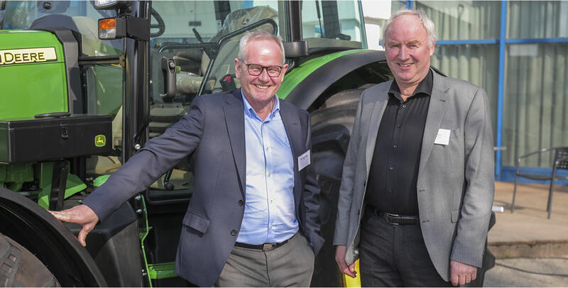 FV. Per Harald Vabø, adm. dir. og Sveinung Svebestad, styreleder FKRA.